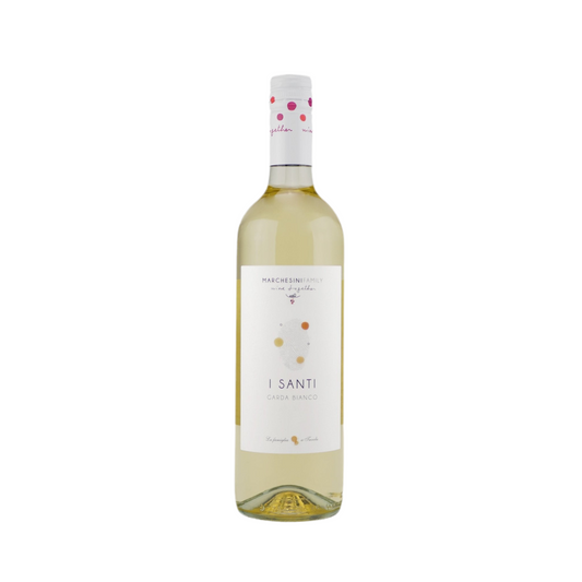 I Santi Garda Bianco D.O.C. - Marchesini Family Weißwein süß fruchtig harmonisch Gardasee Venetien 750ml flasche front