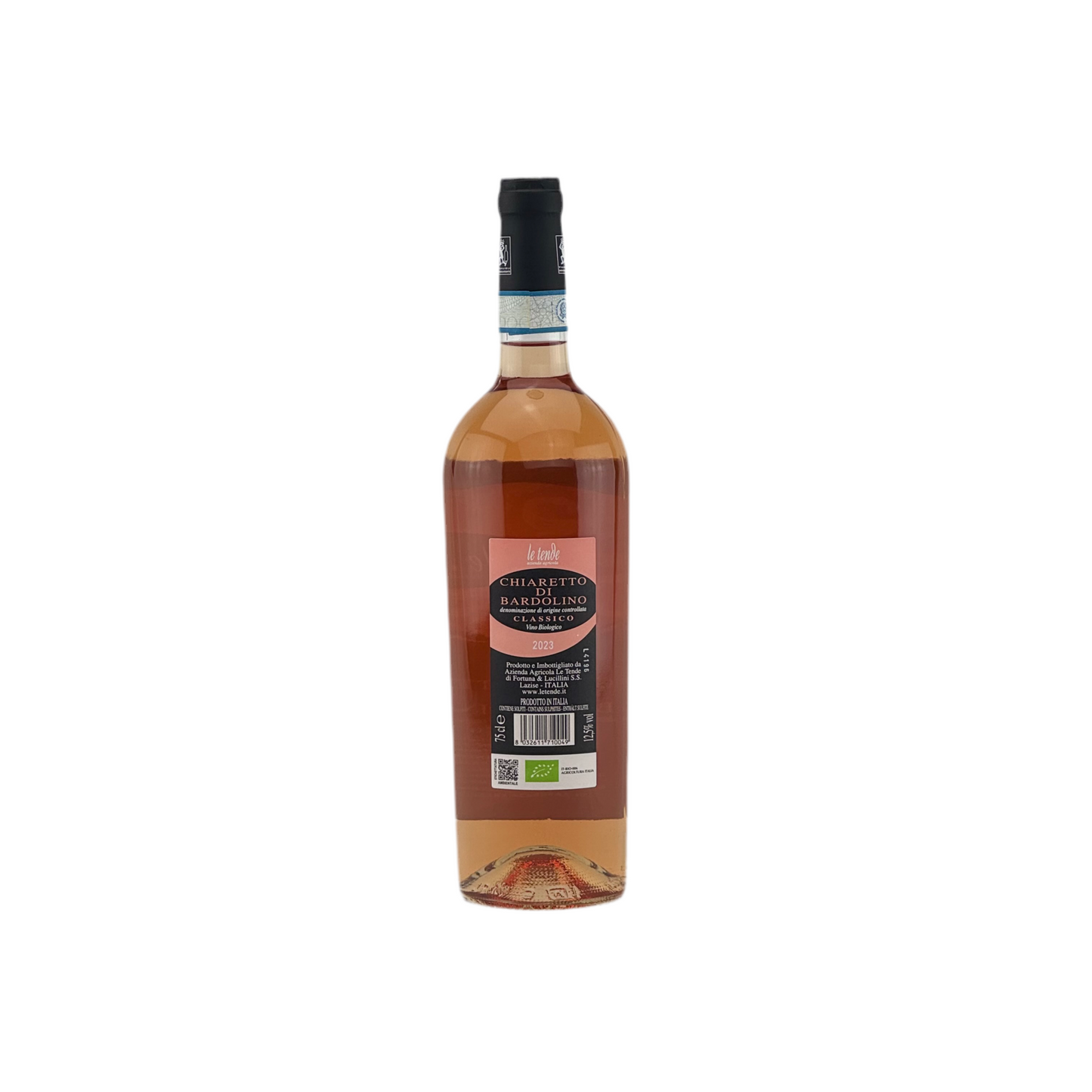 Le Tende Chiaretto di Bardolino Bioroséwein Gardasee Venetien 750ml