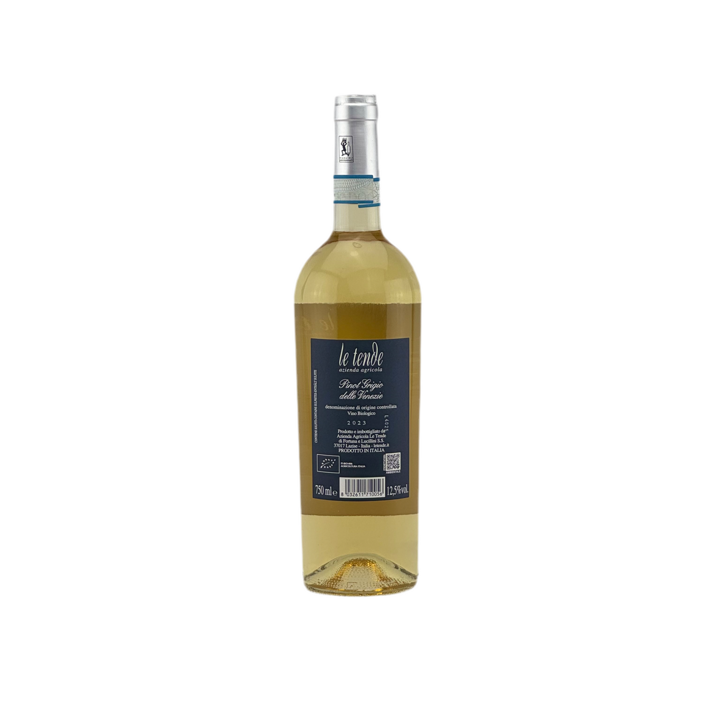 Le Tende Lucillini Bioweißwein vom Gardasee 750ml back